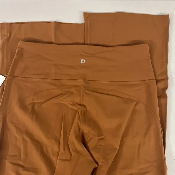 Lululemon Groove Super-High-Rise Flared Pant Nulu Butternut Brown PSL Pumpkin - Picture 11 of 12